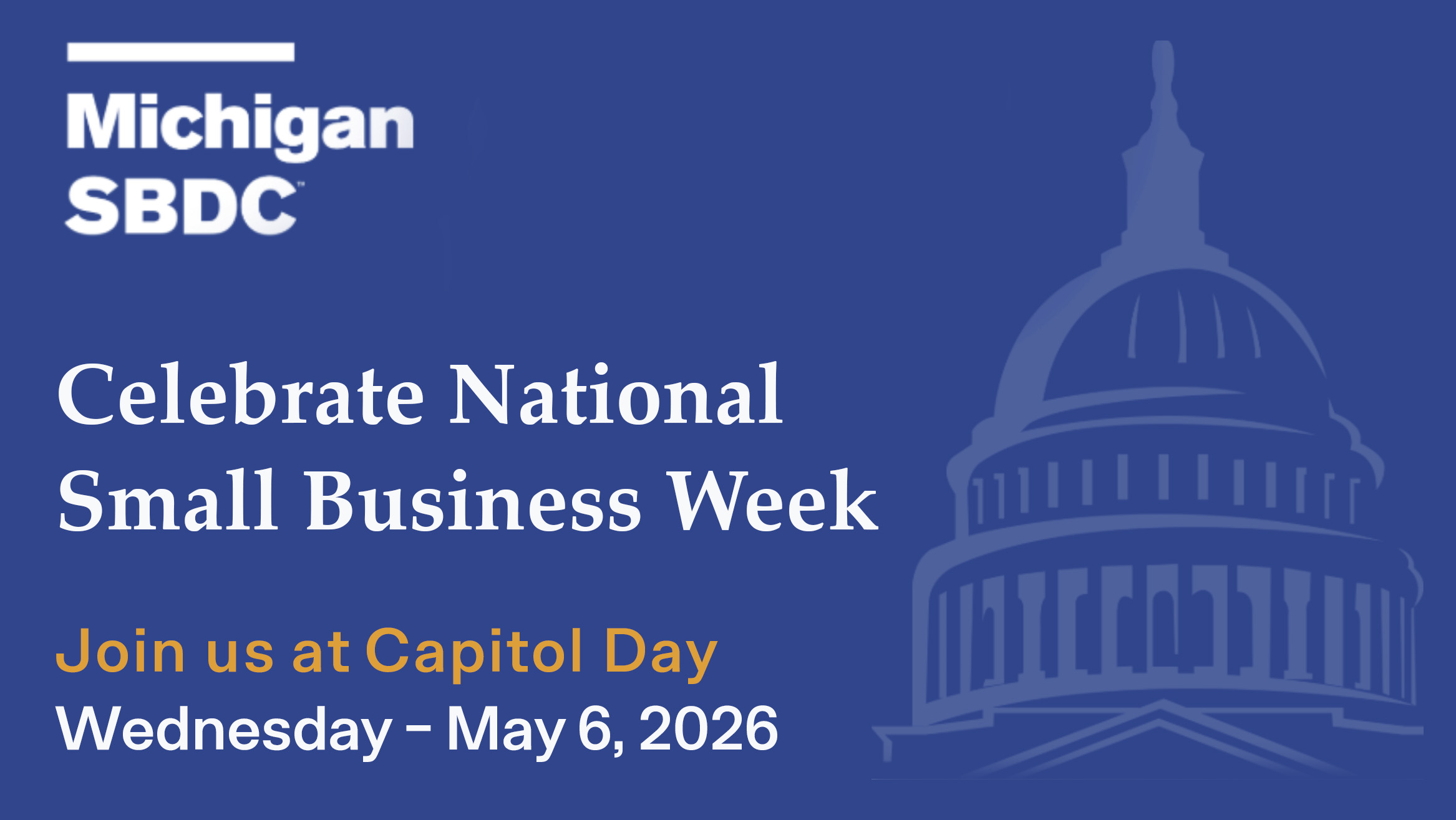 Michigan SBDC Capitol Day Michigan SBDC Capitol Day