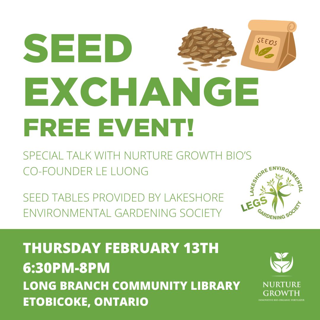 Seed Exchange Event Etobicoke Ontario