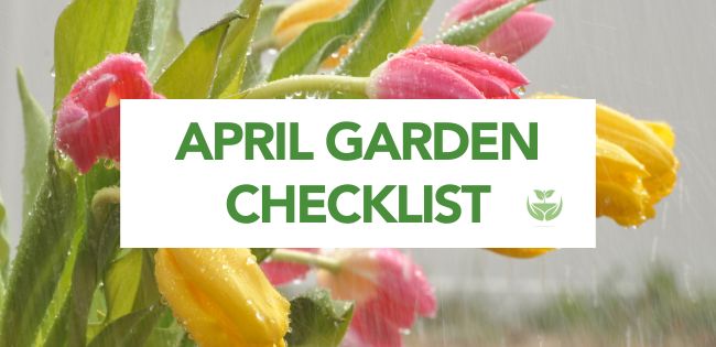 March Garden Checklist Banner