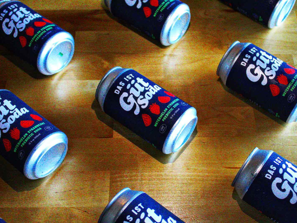 Cans of Batch Brewing Company's latest product Güt Soda