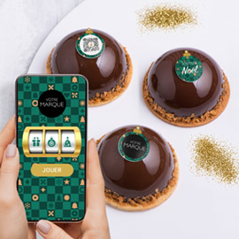 Dessert de No&euml;l avec son jeu