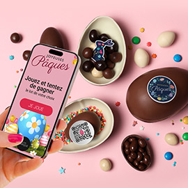 &OElig;ufs de P&acirc;ques avec d&eacute;corations