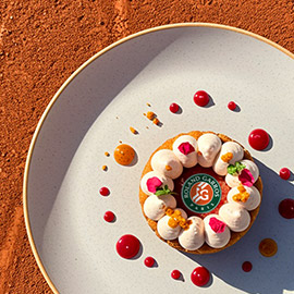 Assiette gourmande pour Rolland Garros