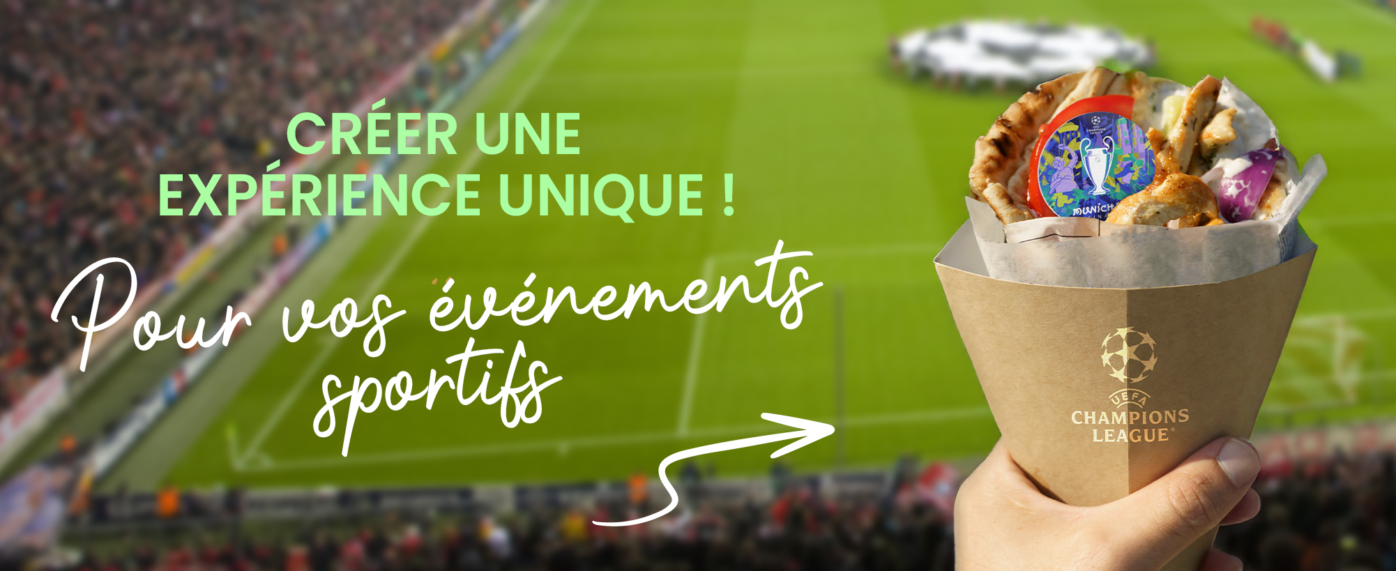 Cr&eacute;er une exp&eacute;rience pour la Ligue des Champions
