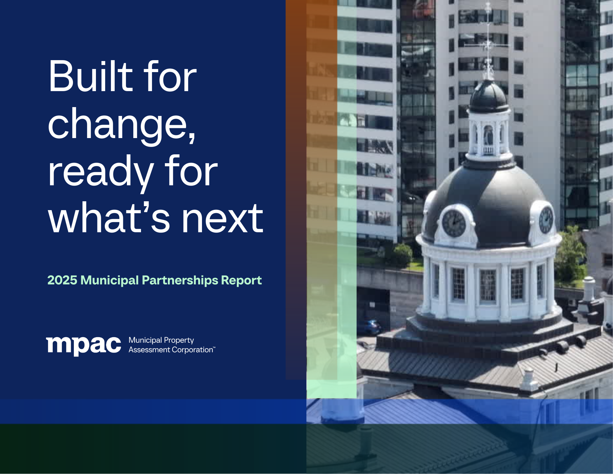 2025 Municipal Partnerships Report cover