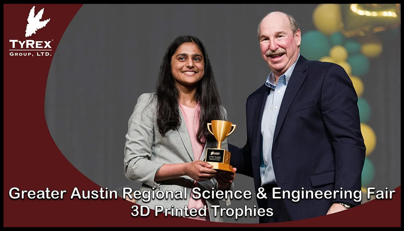 3D Printed Trophies Science Fair