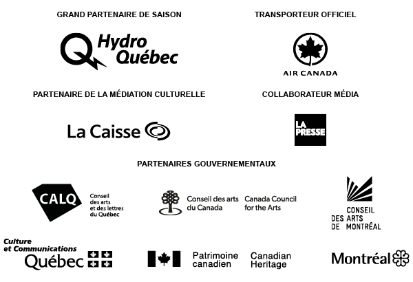 Principaux partenaires du TNM