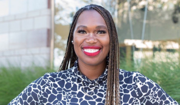 Photo of Kaleena Eugene smiling for a headshot