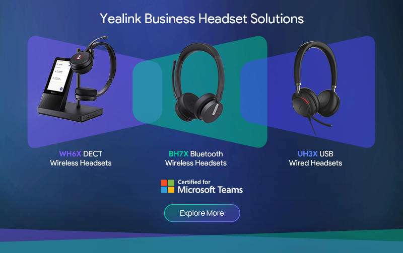 Yealink business headset solutions