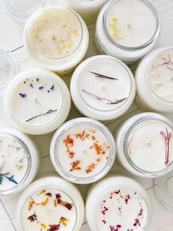 Flickerstix Candle Co. hand-poured soy candle