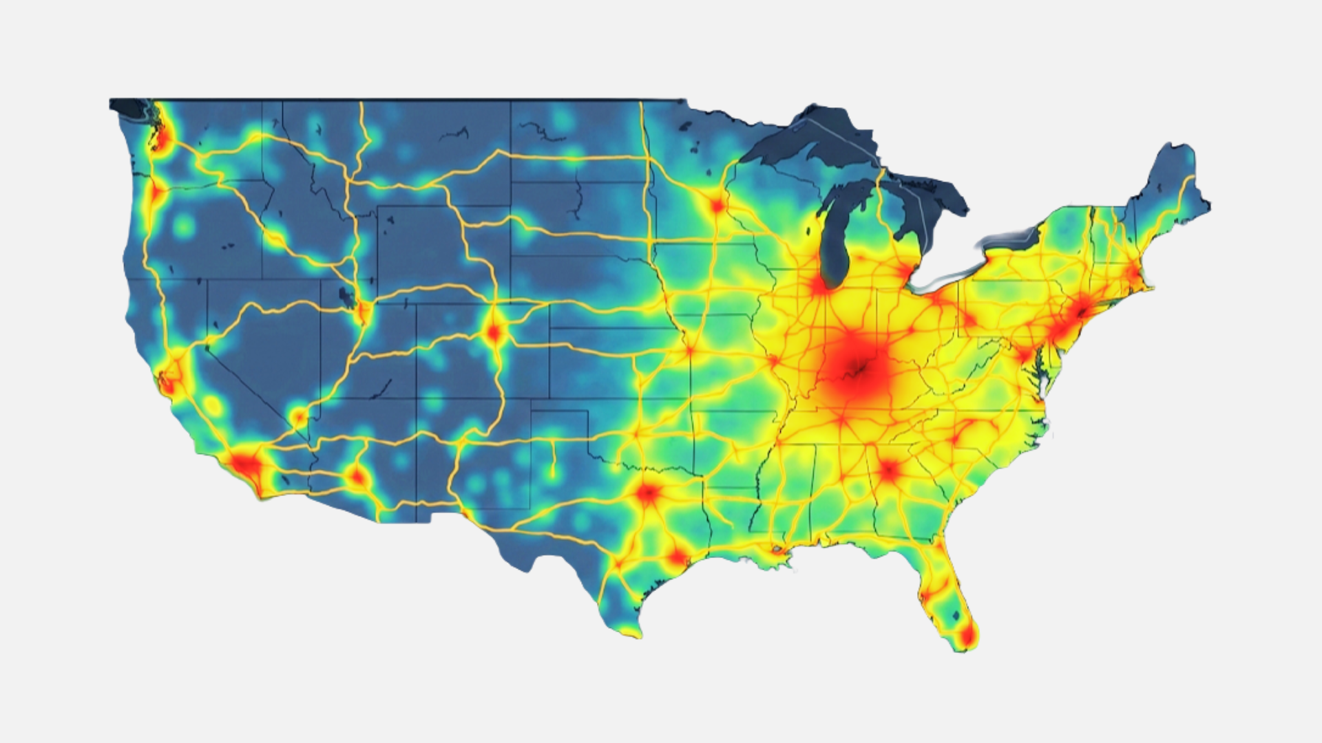 ECA Carrier Network Map