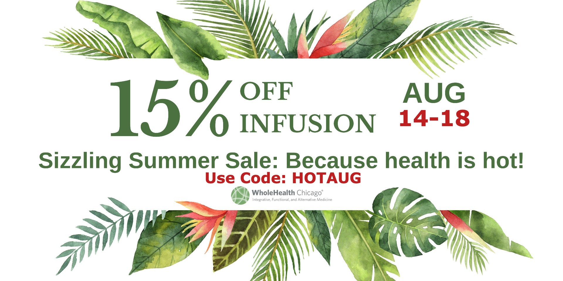 INFUSION SALE!