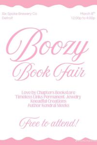 Boozy Book Fair