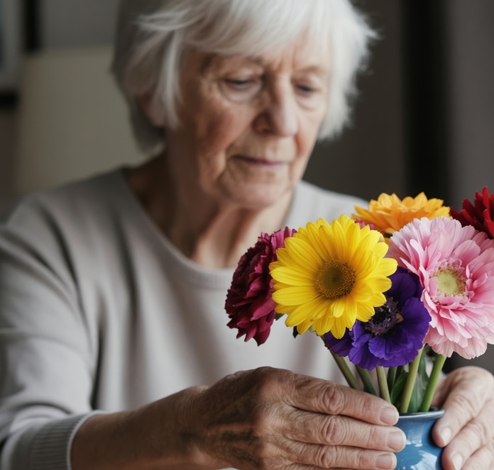 Floral arrangement activity
