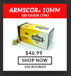 Armscor - 10mm - 180 Grain - FMJ - 100 Rounds