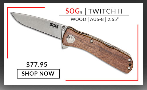 SOG - Twitch II - Wood - Wood - AUS-8 - 2.65