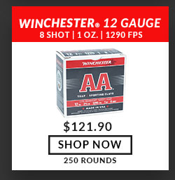 Winchester - AA Lite Handicap - 12 Gauge - #8 Shot - 2-3/4 - 1 oz. - 1290 fps - 250 Rounds