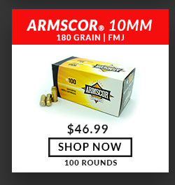 Armscor - 10mm - 180 Grain - FMJ - 100 Rounds