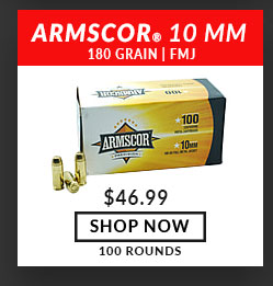 Armscor - 10mm - 180 Grain - FMJ - 100 Rounds