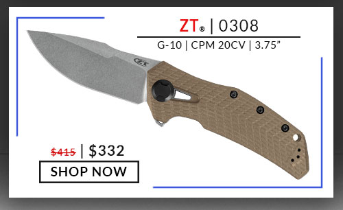 ZT - 0308 - Brown - CPM 20CV - 3.75