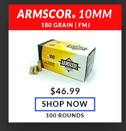 Armscor - 10mm - 180 Grain - FMJ - 100 Rounds