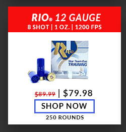 Rio - Star Team Training 28 Light - 12 Gauge - #8 Shot - 2-3/4 - 1oz. - 1200 FPS - 250 Rounds