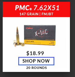 PMC - X-TAC - 7.62x51 - 147 Grain - FMJBT - 20 Rounds