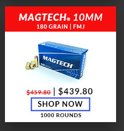 Magtech - 10mm Auto - 180 Grain - FMJ - 1,000 Rounds