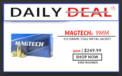 Magtech - 9mm - 115 Grain - FMJ - 1,000 Rounds