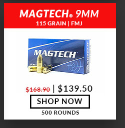 Magtech - 9mm - 115 Grain - FMJ - 500 Rounds