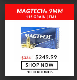 Magtech - 9mm - 115 Grain - FMJ - 1,000 Rounds