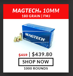 Magtech - 10mm Auto - 180 Grain - FMJ - 1,000 Rounds