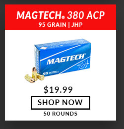 Magtech - 380 Auto - 95 Grain - JHP - 50 Rounds
