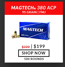 Magtech - 380 Auto - 95 Grain - FMJ - 500 Rounds
