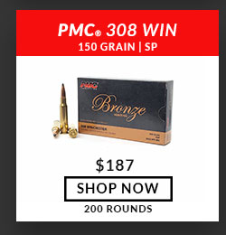 PMC - Bronze - 308 Win - 150 Grain - SP - 200 Rounds