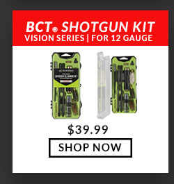 Breakthrough Clean Technologies - Vision Series - Shotgun Cleaning Kit - 12 Gauge