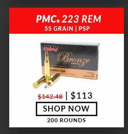 PMC - Bronze - 223 Rem - 55 Grain - PSP - 200 Rounds