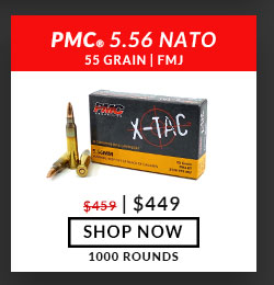 PMC - X-TAC- 5.56x45mm - 55 Grain - FMJ - 1000 Rounds