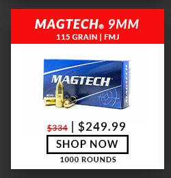 Magtech - 9mm - 115 Grain - FMJ - 1,000 Rounds