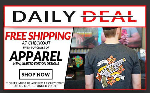 Free Shipping with Apparel