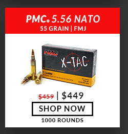 PMC - X-TAC- 5.56x45mm - 55 Grain - FMJ - 1000 Rounds