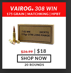 Vairog - 308 Win - 175 Grain - Sierra Match King - HPBT - 20 Rounds