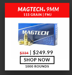 Magtech - 9mm - 115 Grain - FMJ - 1,000 Rounds