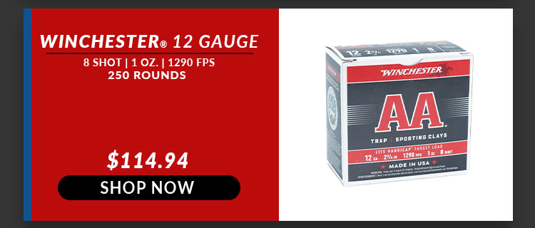 Winchester - AA Lite Handicap - 12 Gauge - #8 Shot - 2-3/4