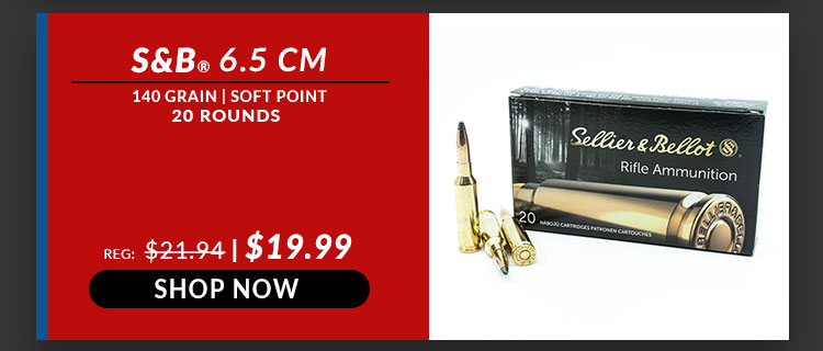 Sellier & Bellot - 6.5 Creedmoor - 140 Grain - SP - 20 Rounds