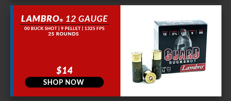 Lambro - Guard - 12 Gauge - #00 Buck Shot - 2-3/4