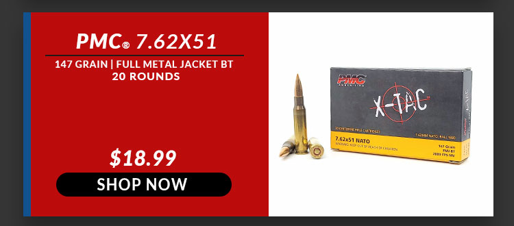 PMC - X-TAC - 7.62x51 - 147 Grain - FMJBT - 20 Rounds