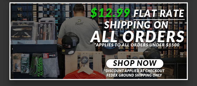 $12.99 Flat Rate Shipping for ALL ORDERS!