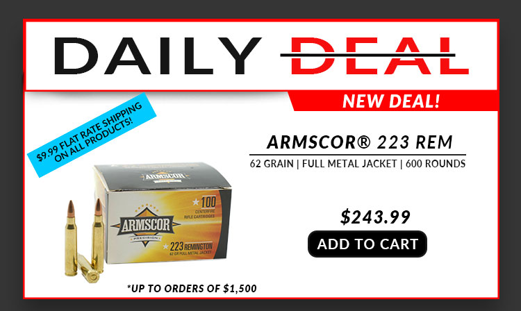 Armscor – 223 Rem – 62 Grain – FMJ