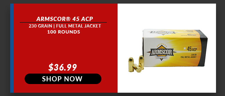Armscor – 45 ACP – 230 Grain – FMJ